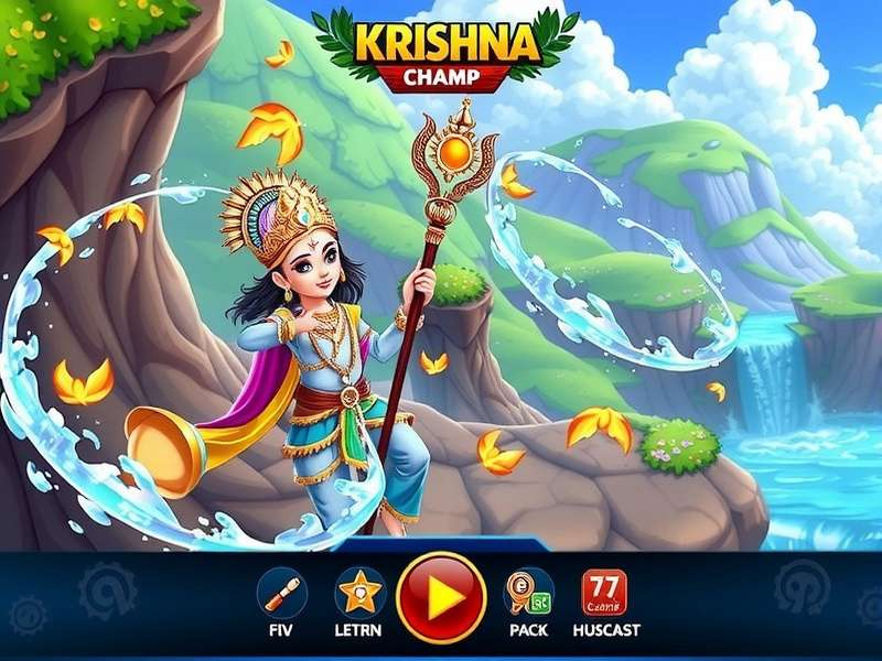 Krishna Stream Champ Gameplay Screenshot